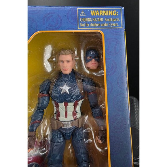 Marvel Legends Series Captain America Action Figure With Interchangeable Hands - Picture 2 of 9